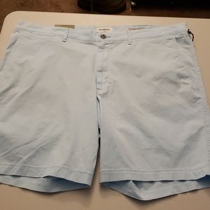 Goodfellow &‎ Co Feather Aqua Flat Front Sh…